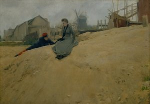En campaña de Santiago Rusiñol